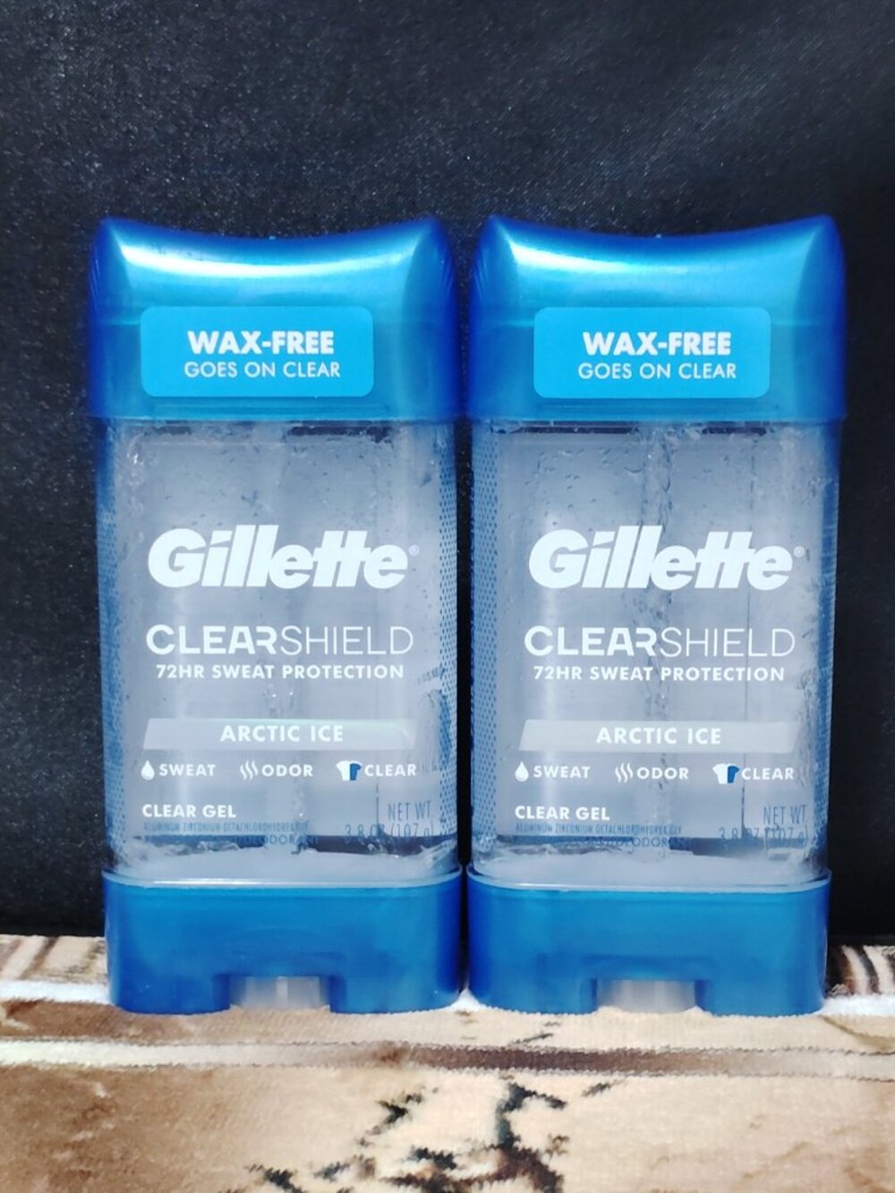 Gillette Clearshield Arctic Ice Deodorant Stick (2 Pack)